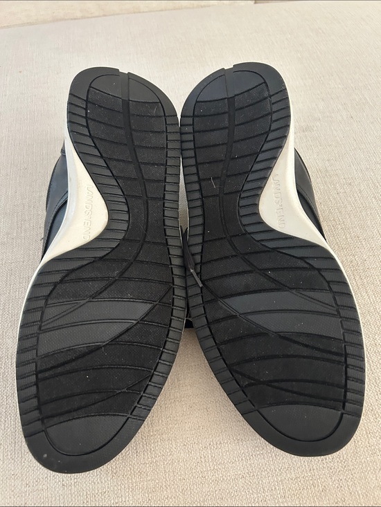 Lands End Mens Sport Oxford Shoes Black White Hybrid Sneaker, Mens 9.5, NWT main image 6